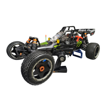 AUTOMODELO BAJA ORIGINAL HPI 1/5 MOTOR 27 CC RECOIL CATRACADO RÁDIO 2.4GHZ SEMINOVO REVISADO BJSN